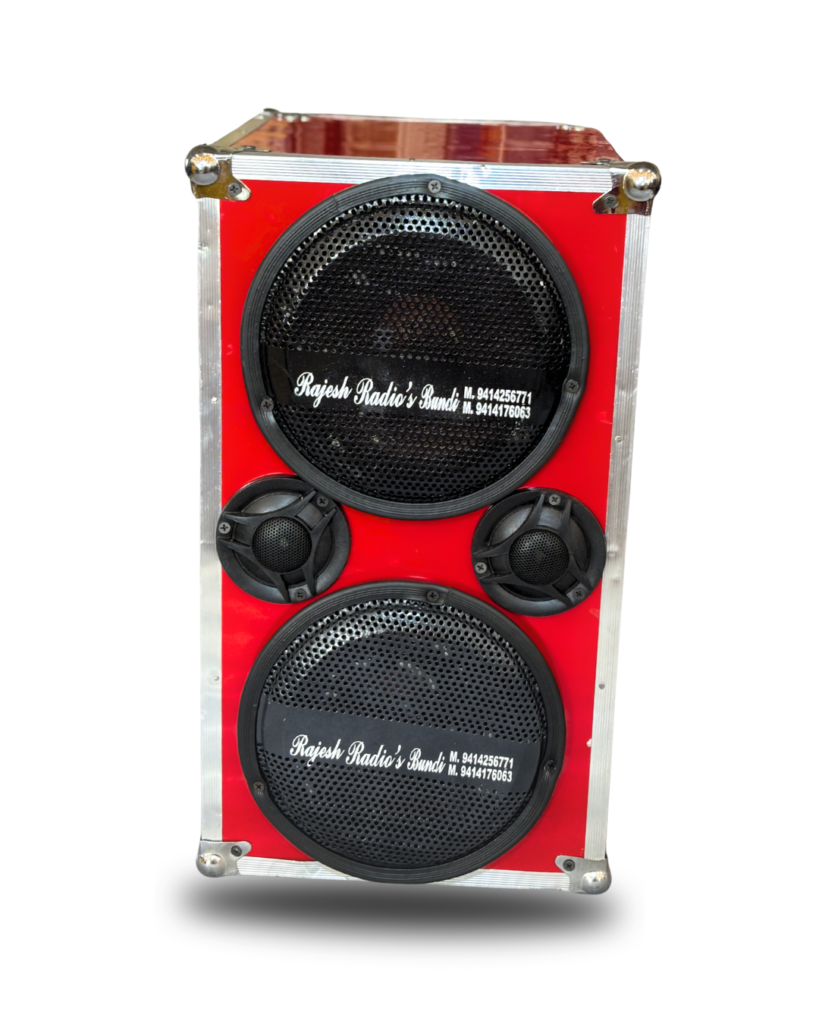SINGLE 10”120mm Speaker Rajesh Radios Bundi