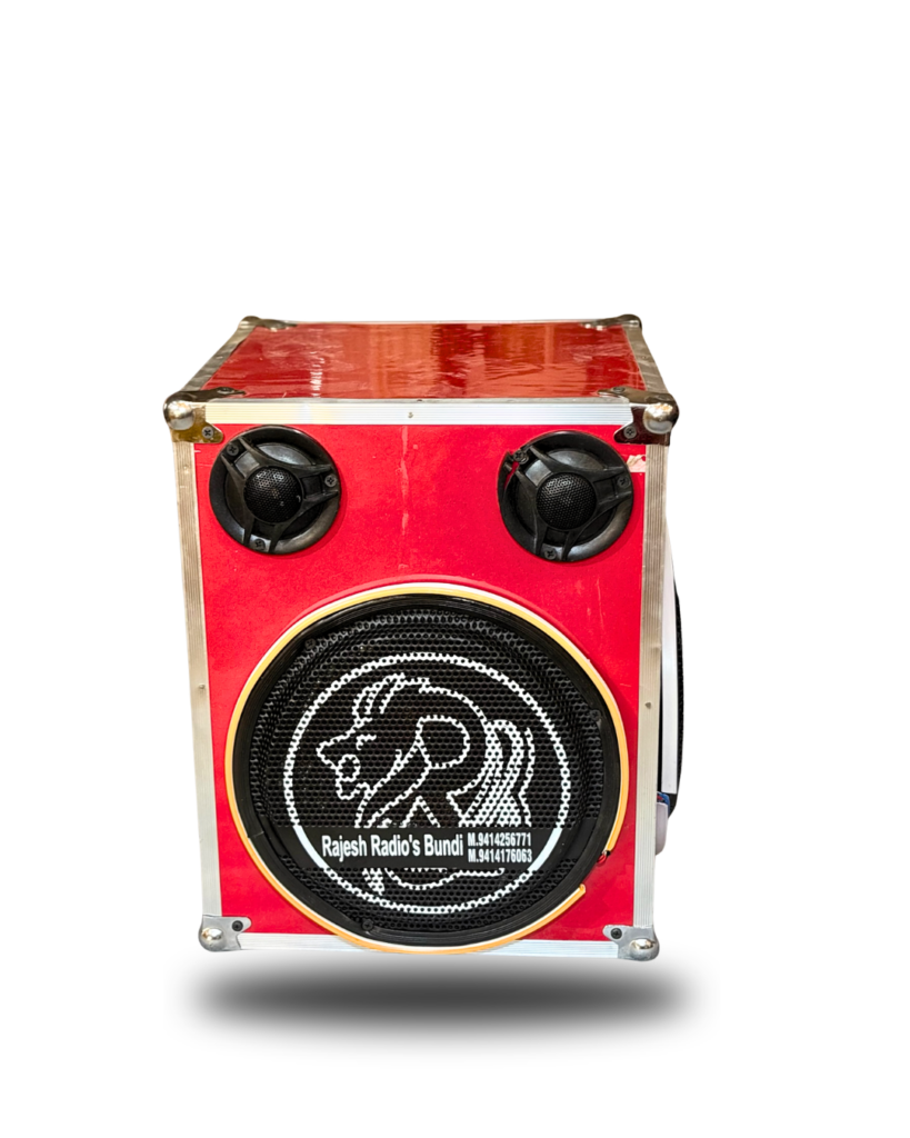 DOUBLE 10”HT. K sanmaika with light Rajesh radios speaker
