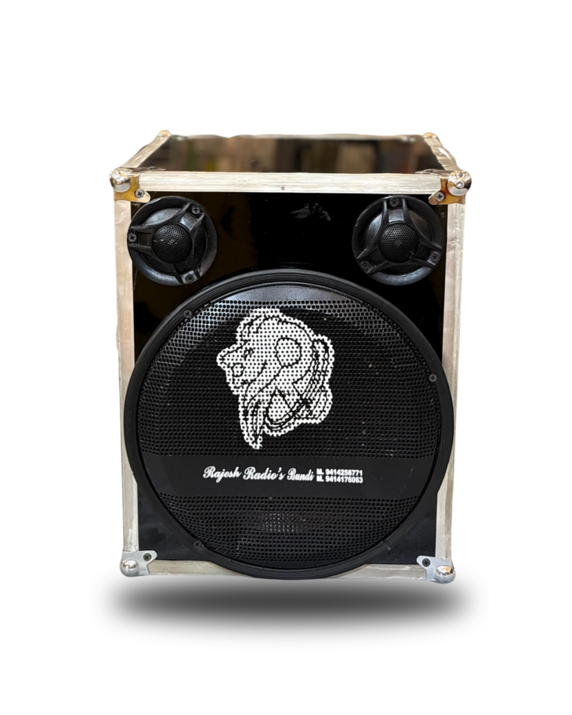 SINGLE 12”K. Rajesh radios speaker bundi