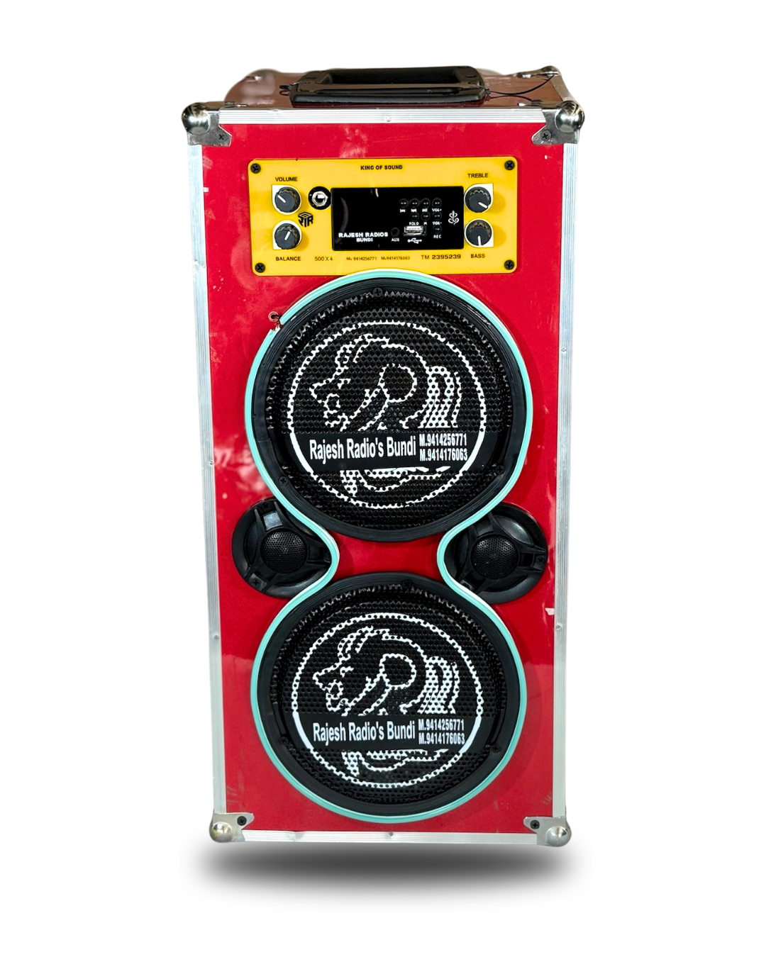 DOUBLE 8” HT. K RAJESH RADIOS SPEAKER BUNDI