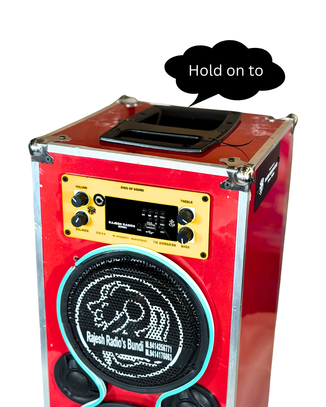 DOUBLE 8” HT. K RAJESH RADIOS SPEAKER BUNDI