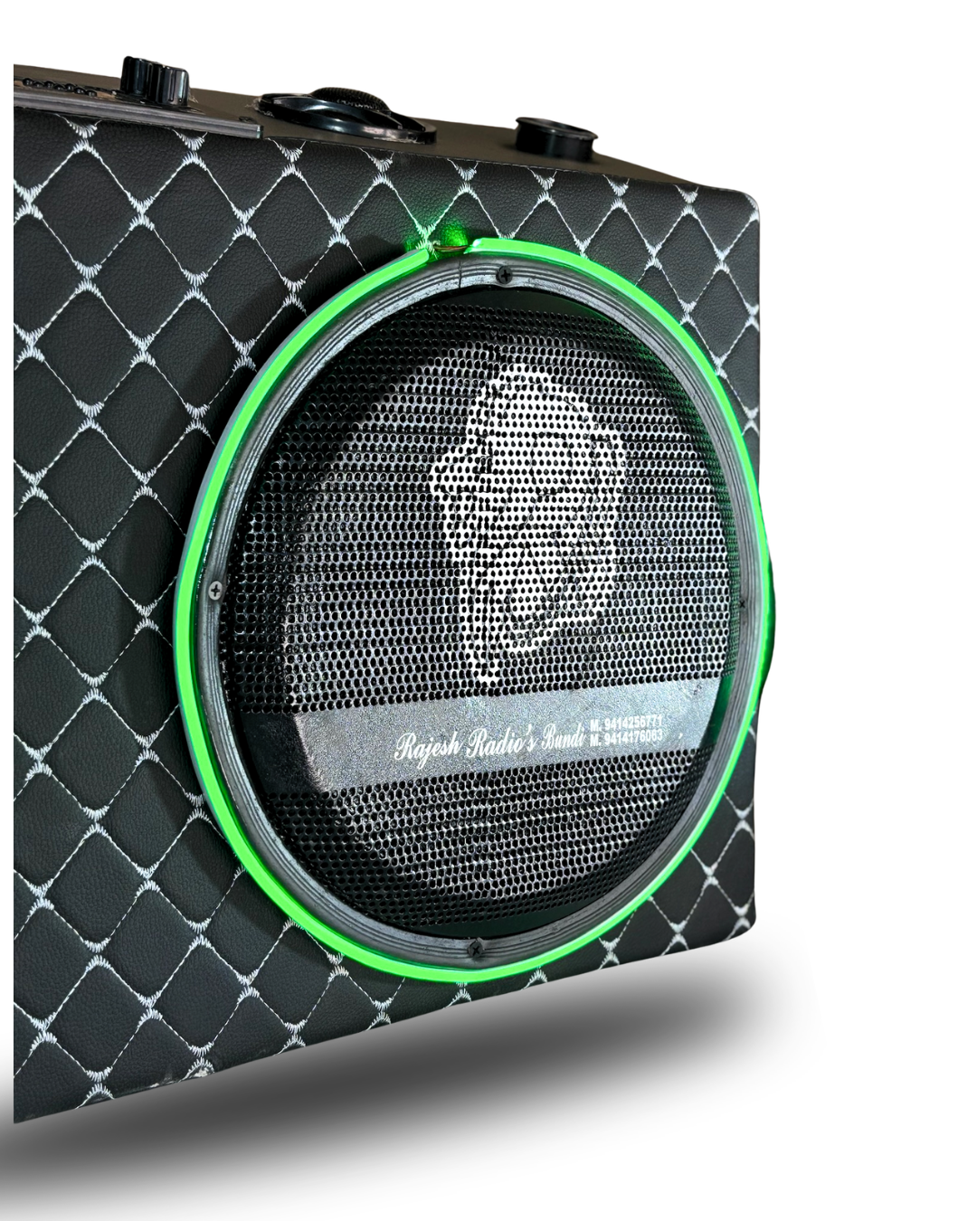 12” PUNJABI TEPPER box with NEON light🔊🔥 Rajesh radios bundi speaker