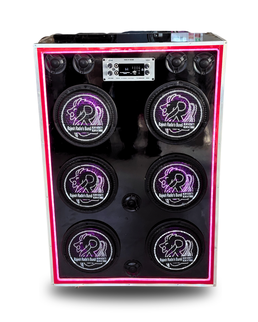 10” 6way box with NEON light Rajesh radios bundi